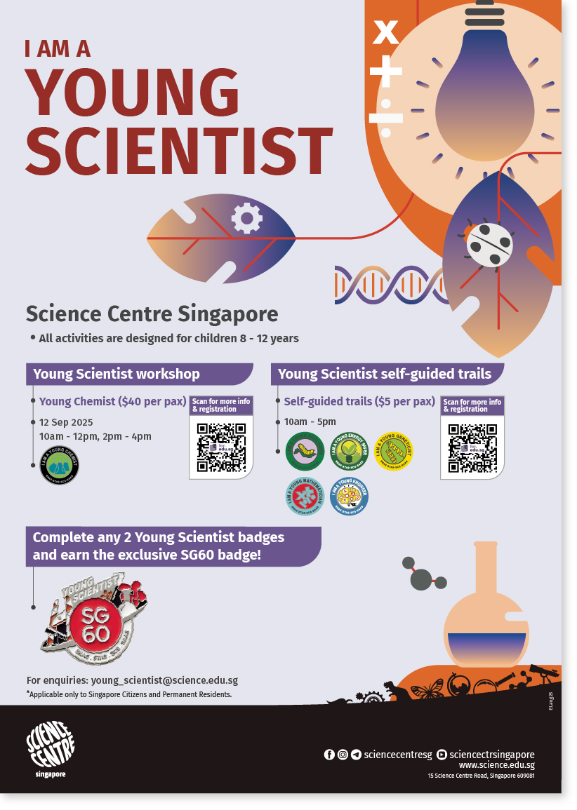 Young Scientist Badge September Holiday Activities