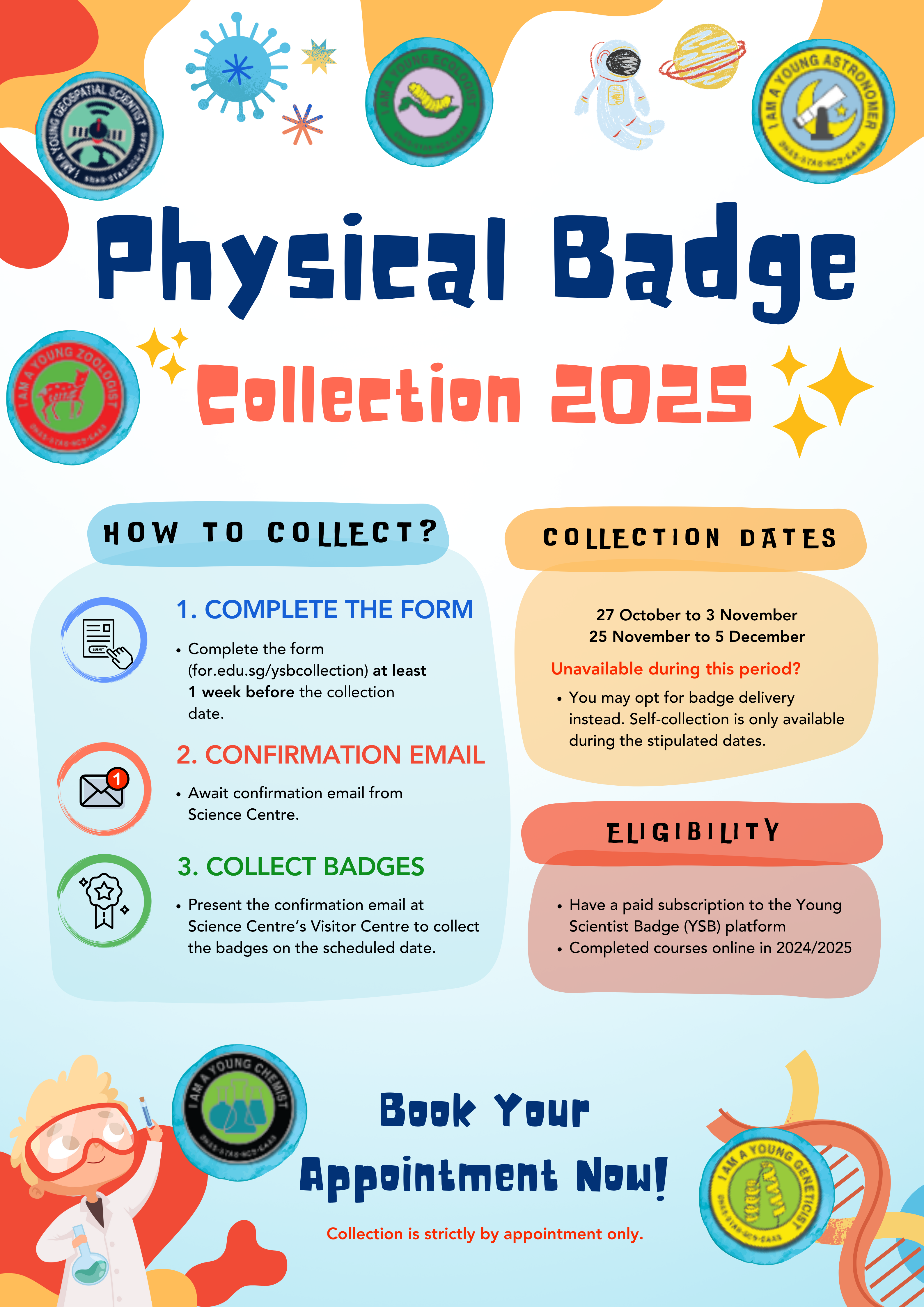 Physical Badge Collection 2025